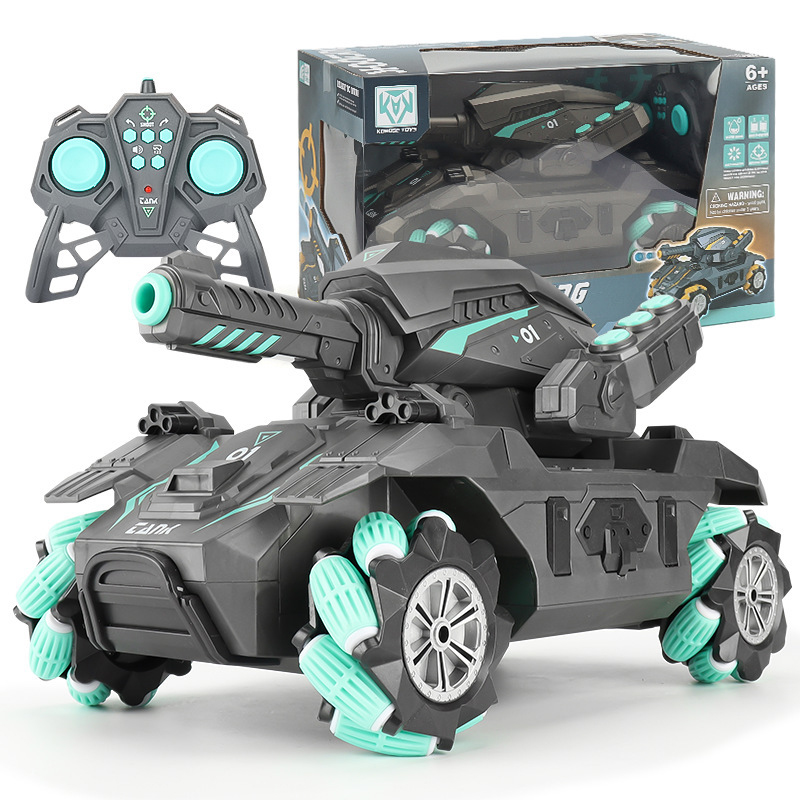 Remote control tank drift gesture-sensitive toy car armored car water bomb tank children's toys