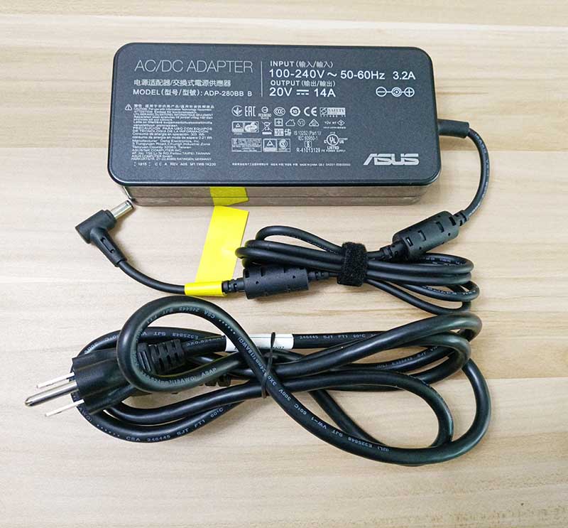 Genuine 20V 14A 280W ASUS ROG G703GS G703GI G703GX-XS71 ADP-280BB B AC Adapter Power Charger