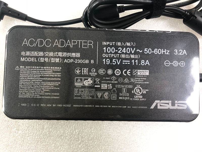 19.5V 11.8A 230W ADP-230GB B AC Power Charger Laptop Adapter For ASUS ROG Strix G531GV-DB76