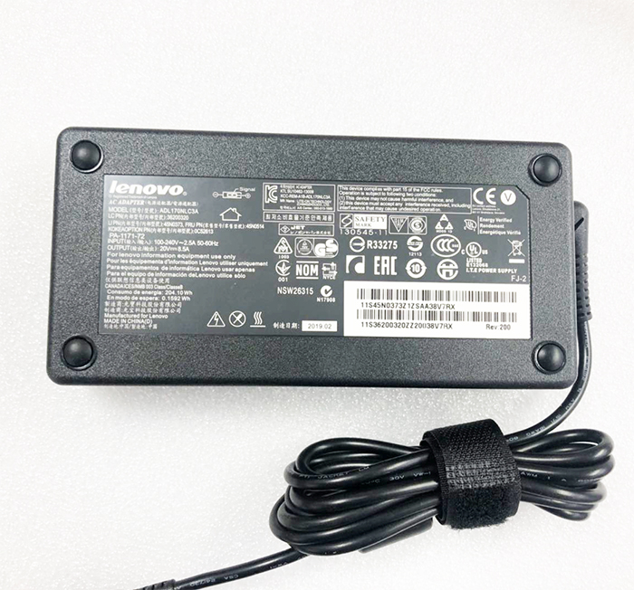 45N0514 ADL170NLC3A 170W 20V 8.5A AC Adapter Charger For Lenovo ThinkPad W520 W530