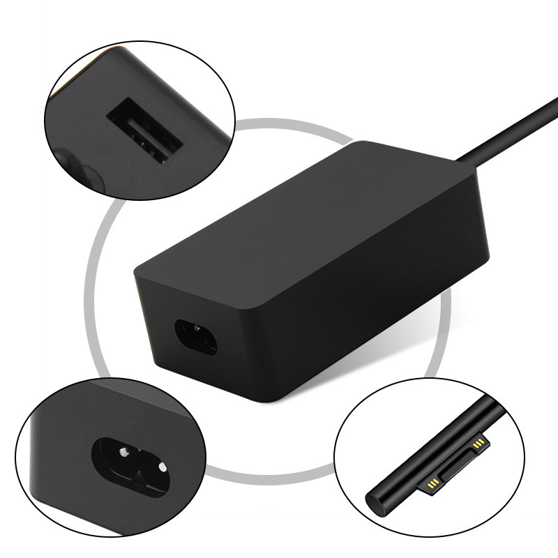 102W 15V 6.33A AC Power Adapter Charger For Microsoft Surface Laptop Surface Book 2 Surface Go Surface Pro 6 Pro 5 Pro 4 Pro 3