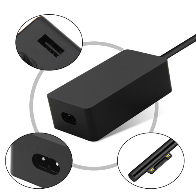 102W 15V 6.33A AC Power Adapter Charger For Microsoft Surface Laptop Surface Book 2 Surface Go Surface Pro 6 Pro 5 Pro 4 Pro 3