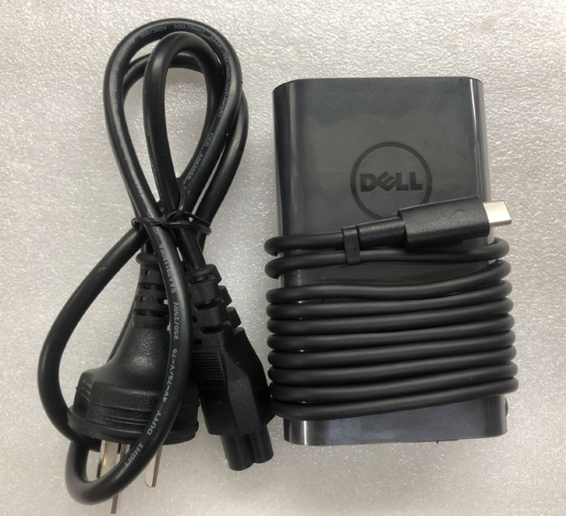 Dell Latitude 7200 7300 7400 (2in1) Type-C Power Adapter Charger New Genuine 65W