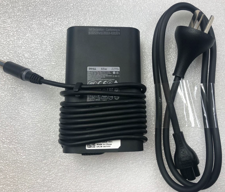 19.5V 3.34A 65W pa-12 Genuine Dell Original 65W Laptop AC Adapter Power Supply Charger for Dell PP25L, PP41L, PP05S