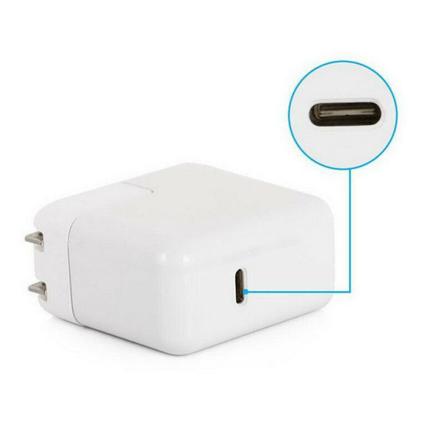 USB 3.1 Type C Power Adapter 61W Charger For Apple Macbook Laptop Power Supply