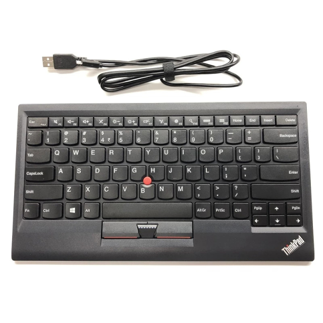 New Original for Lenovo Thinkpad USB Keyboard KU-1255 US English Compatible with All Laptop Computer Models 03X8749