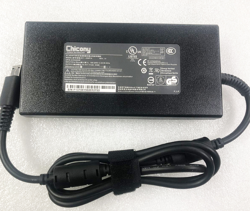 Gaming Laptop Power Adapter 230W 19.5V 11.5A For MSI GE66 Raider 10UG-229CN GE66 GE76 Pro GP66 GP76