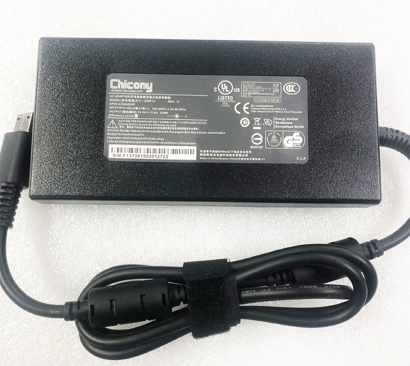 Gaming Laptop Power Adapter 230W 19.5V 11.5A For MSI GE66 Raider 10UG-229CN GE66 GE76 Pro GP66 GP76