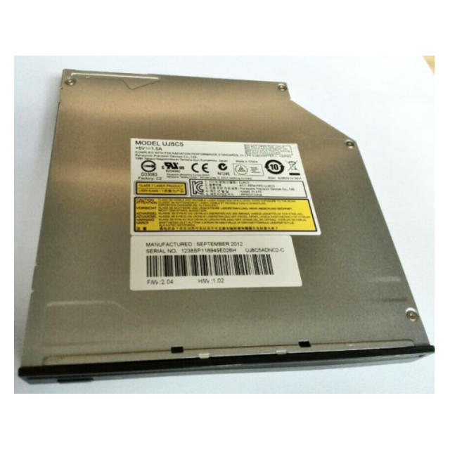 12.7mm UJ8C5 UJ-8C5 Slim slot in 8x CD DVD RW DVDRW SATA replace UJ875A AD-5670S