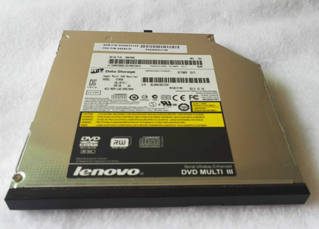 DVD±RW Sata Burner Drive GT80N For Lenovo T420 T430 W520 Laptop Optical Drive