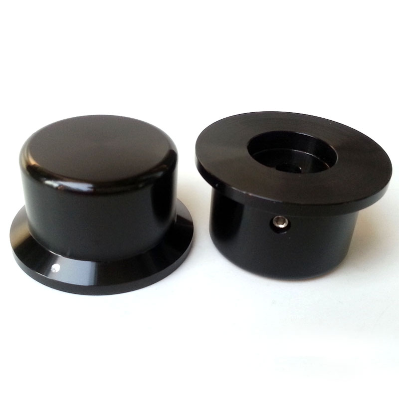 44X35X25mm Solid Aluminum Potentiometer Knob For Hifi Audio DIY AMP Radio Speaker DAC Turntable Record CD 6mm Hole