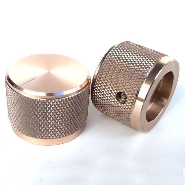 30x22mm knurling Solid Aluminum Potentiometer Knob For Hifi Audio DIY AMP Radio Speaker DAC Turntable Record CD 6mm Hole