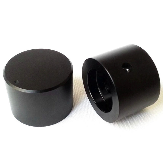 30x22mm Sand Blasting Machined Solid Aluminum Potentiometer Knob For Hifi Audio DIY AMP Radio Speaker DAC Turntable Record CD 6mm Hole