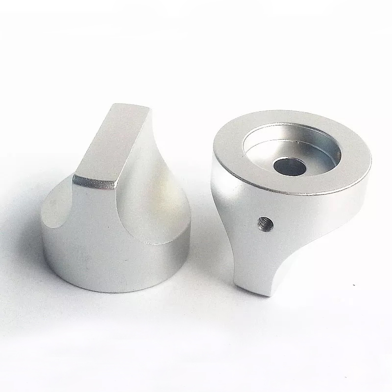 30x25mm Sand Blasting Machined Solid Aluminum Potentiometer Knob For Hifi Audio DIY AMP Radio Speaker DAC Turntable Record CD 6mm Hole