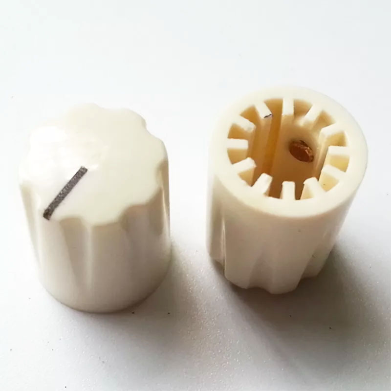 12colors Plastic potentiometer Knob 13x16mm for Marshall Guitar AMP Effect Pedal 6.4mm Hole