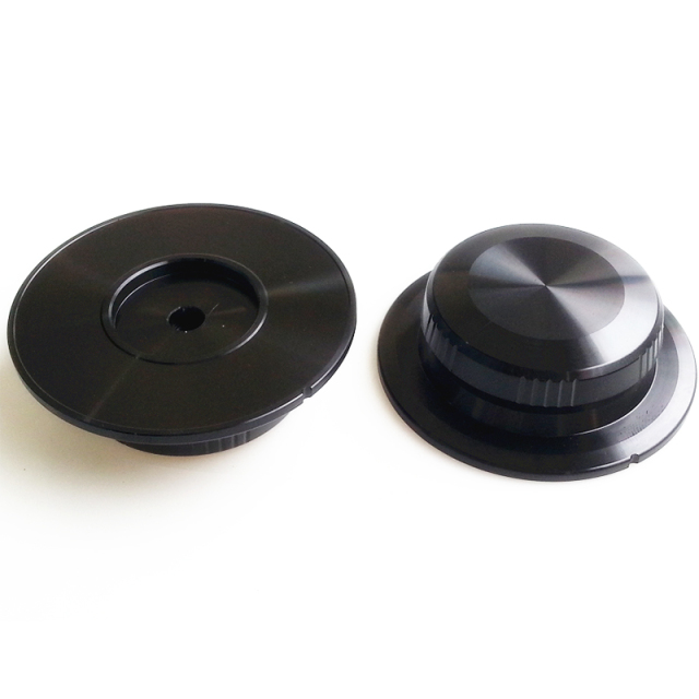 60X18mm Aluminum Potentiometer Knob For Hifi Audio DIY AMP Radio Speaker DAC Turntable Record CD 6mm Hole