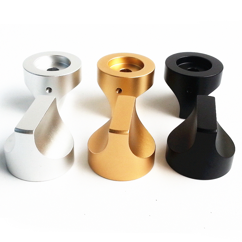 30x25mm Sand Blasting Machined Solid Aluminum Potentiometer Knob For Hifi Audio DIY AMP Radio Speaker DAC Turntable Record CD 6mm Hole