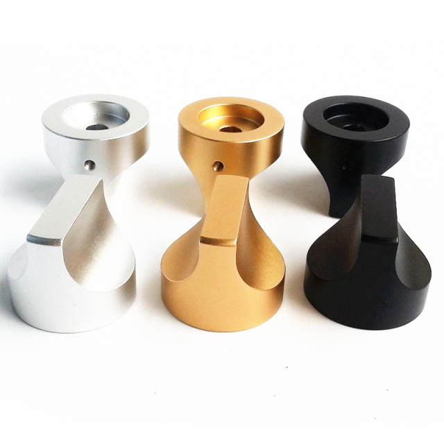 30x25mm Sand Blasting Machined Solid Aluminum Potentiometer Knob For Hifi Audio DIY AMP Radio Speaker DAC Turntable Record CD 6mm Hole