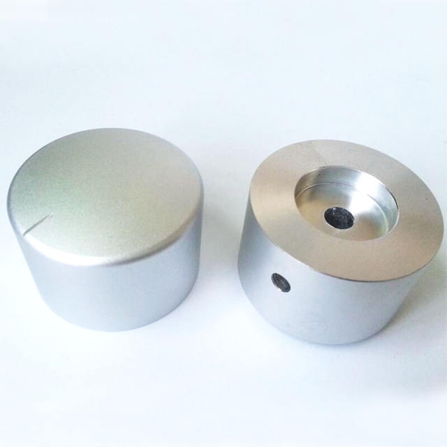 38x26mm Sand Blasting Aluminum Potentiometer Knob For Hifi Audio DIY AMP Radio Speaker DAC Turntable Record CD 6mm Hole