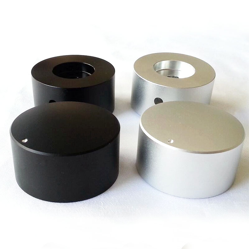 40x22mm Sand Blasting Aluminum Potentiometer Knob For Hifi Audio DIY AMP Radio Speaker DAC Turntable Record CD 6mm Hole