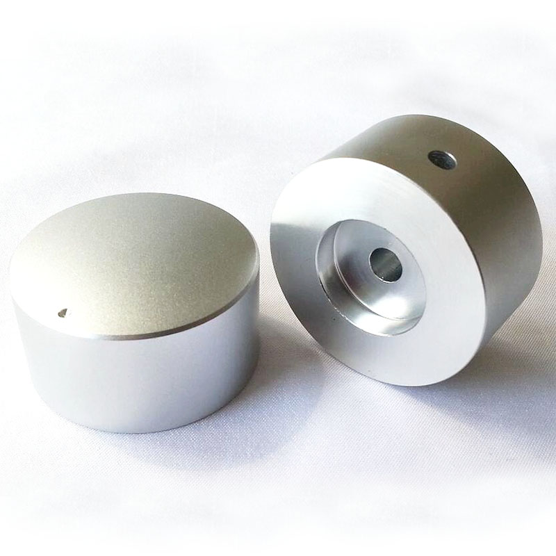 40x22mm Sand Blasting Aluminum Potentiometer Knob For Hifi Audio DIY AMP Radio Speaker DAC Turntable Record CD 6mm Hole