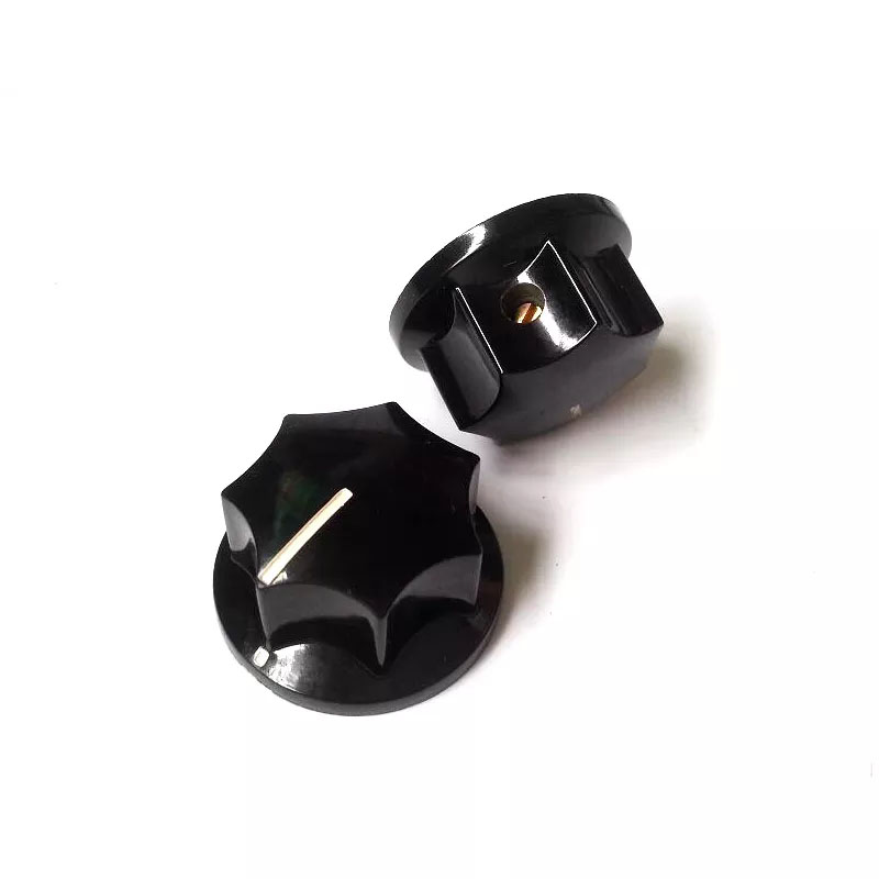 1PC PN-9C D E F Bakelite Speaker volume potentiometer knob for Guitar Amplifier 6.4mm Hole HIFI DIY Knobs