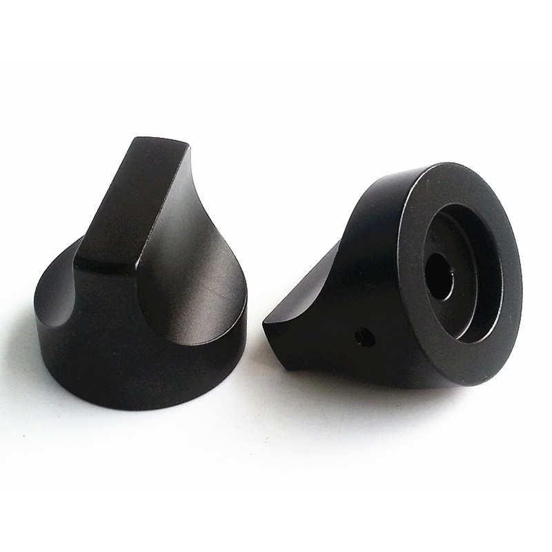 30x25mm Sand Blasting Machined Solid Aluminum Potentiometer Knob For Hifi Audio DIY AMP Radio Speaker DAC Turntable Record CD 6mm Hole