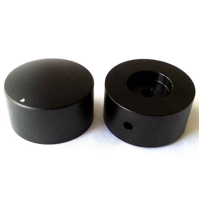 40x22mm Sand Blasting Aluminum Potentiometer Knob For Hifi Audio DIY AMP Radio Speaker DAC Turntable Record CD 6mm Hole