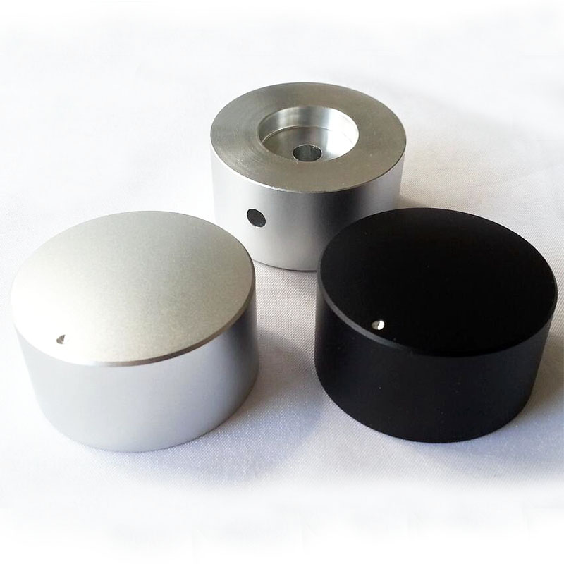 40x22mm Sand Blasting Aluminum Potentiometer Knob For Hifi Audio DIY AMP Radio Speaker DAC Turntable Record CD 6mm Hole