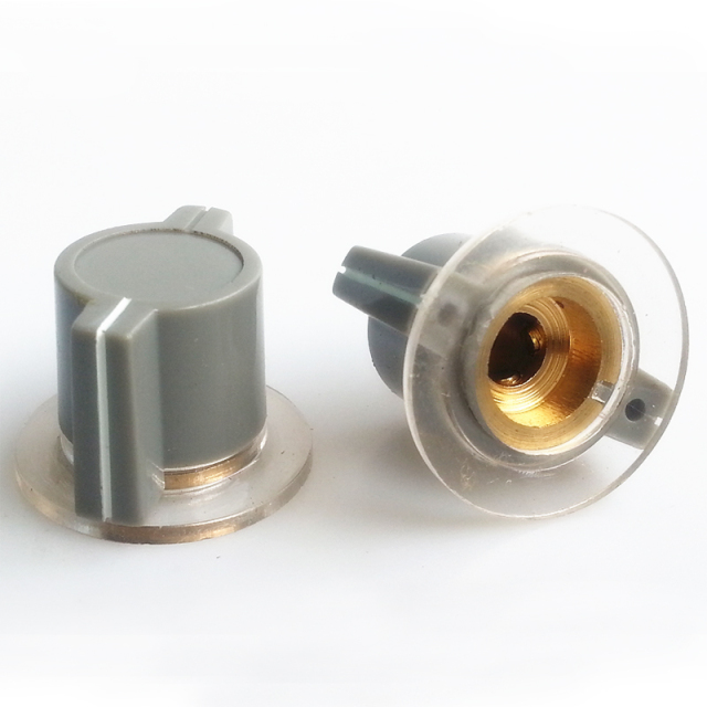 26x18mm Plastic potentiometer Knob for Marconi Guitar Effect Pedal 6.4mm Hole Diameter