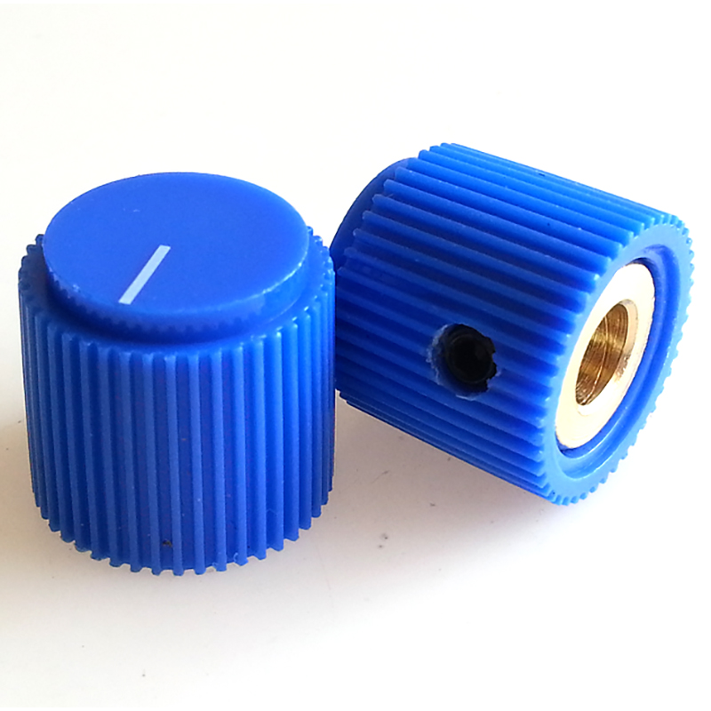 1PC Plastic potentiometer Knob 18.5X17.3mm for Marshall Guitar AMP Effect Pedal 6.4mm Hole