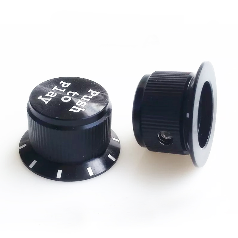 24x14.5mm Machined Solid Aluminum Potentiometer Knob For Hifi Audio DIY AMP Radio Speaker DAC Turntable Record CD 6mm Hole
