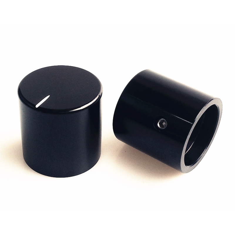25x25mm Machined Solid Aluminum Potentiometer Knob For Hifi Audio DIY AMP Radio Speaker DAC Turntable Record CD 6mm Hole