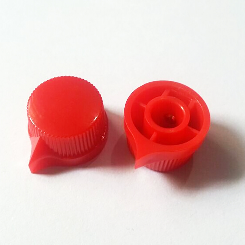 8 cololrs Plastic potentiometer Knob for OVERDRIVE Guitar Effect Pedal 6.4mm Hole Diameter