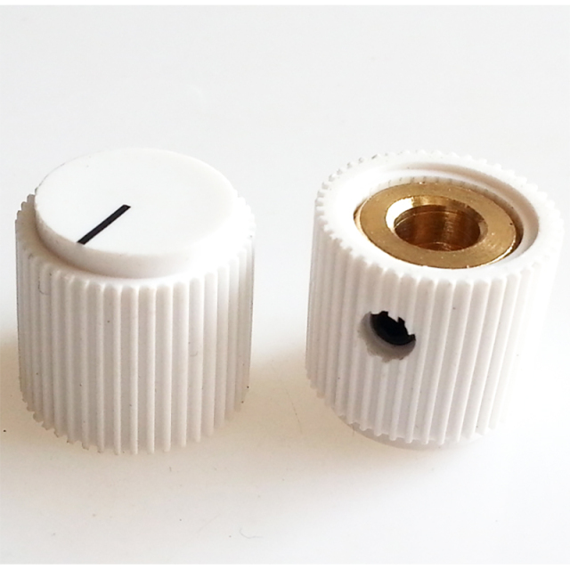 1PC Plastic potentiometer Knob 18.5X17.3mm for Marshall Guitar AMP Effect Pedal 6.4mm Hole