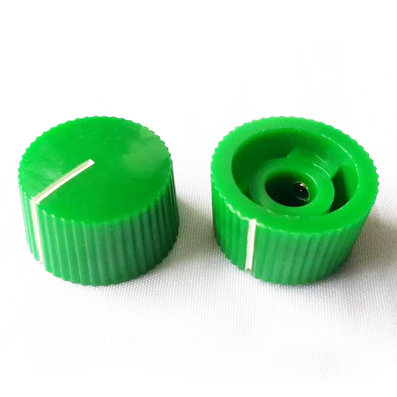 Plastic round bakelite potentiometer Knob for Guitar Effect Pedal 6.4mm Hole Diameter