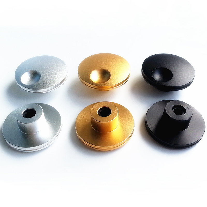 40X17mm Aluminum Potentiometer Knob For Hifi Audio DIY AMP Radio Speaker DAC Turntable Record CD 6.0mm D shaft rachis