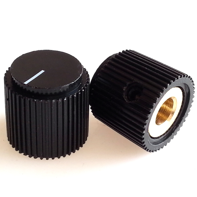 1PC Plastic potentiometer Knob 18.5X17.3mm for Marshall Guitar AMP Effect Pedal 6.4mm Hole