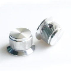 24x14.5mm Machined Solid Aluminum Potentiometer Knob For Hifi Audio DIY AMP Radio Speaker DAC Turntable Record CD 6mm Hole