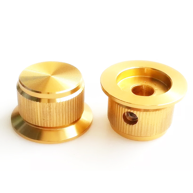 24x14.5mm Machined Solid Aluminum Potentiometer Knob For Hifi Audio DIY AMP Radio Speaker DAC Turntable Record CD 6mm Hole