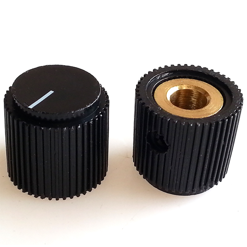 1PC Plastic potentiometer Knob 18.5X17.3mm for Marshall Guitar AMP Effect Pedal 6.4mm Hole