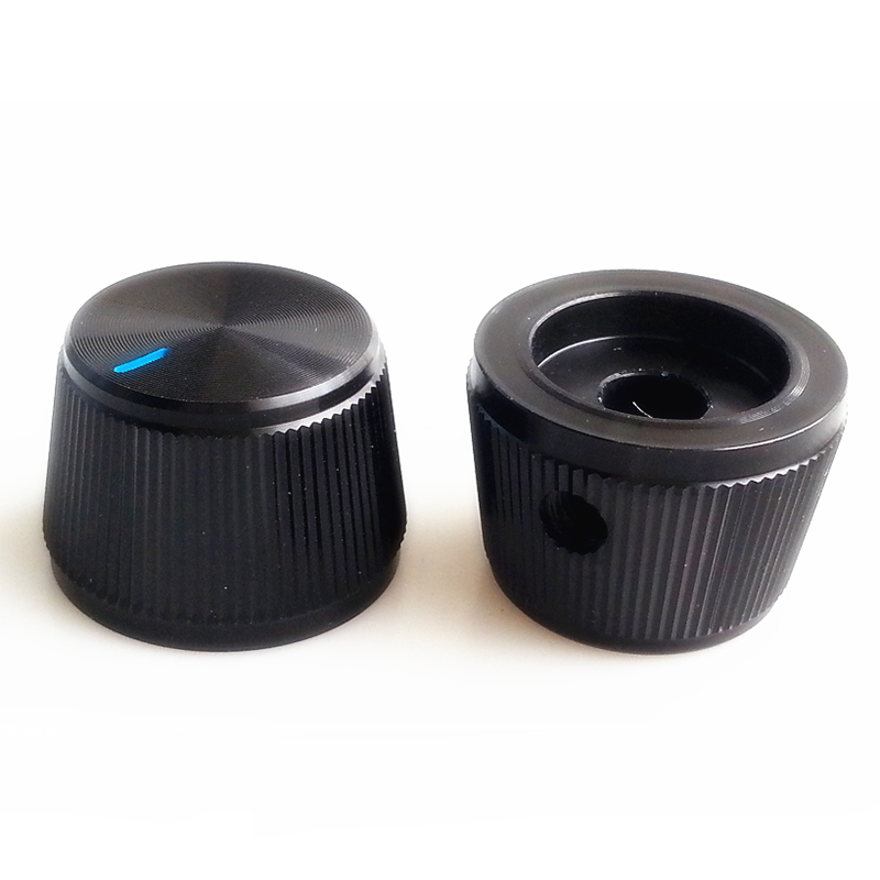 22X15mm Aluminum Potentiometer Knob For Marshall AMP  Speaker DAC Turntable Record CD 6mm Hole