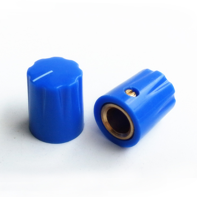 13x16mm HIFI Audio DIY Plastic potentiometer Knob for Guitar Effect Pedal 6.4mm Hole Diameter