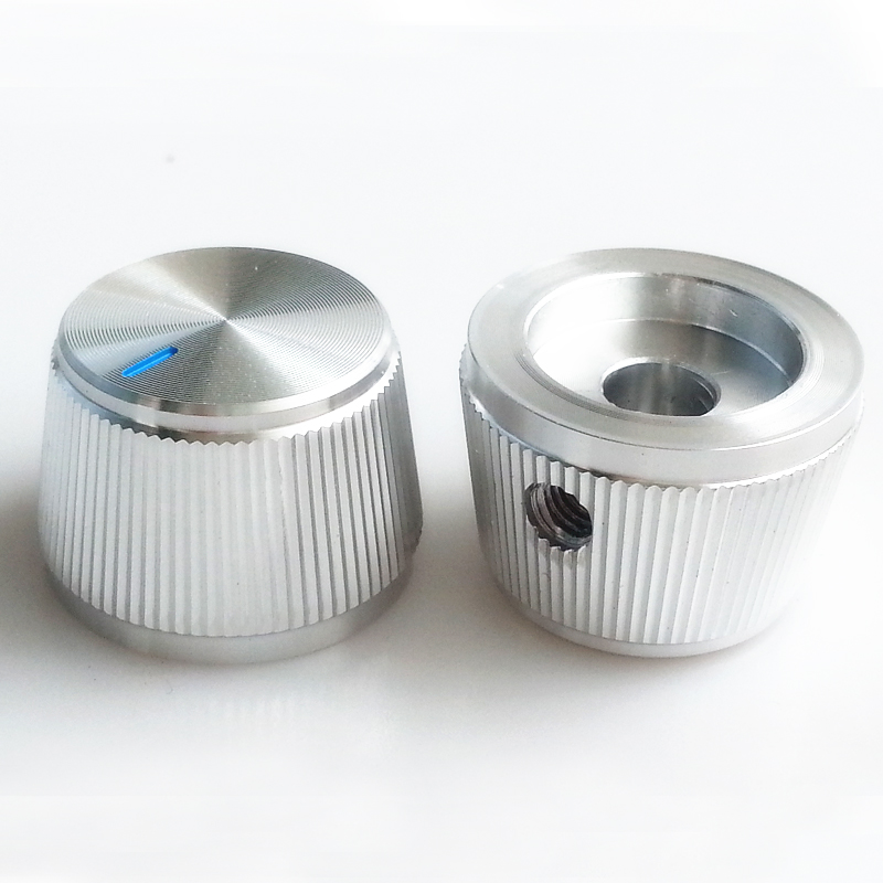 22X15mm Aluminum Potentiometer Knob For Marshall AMP  Speaker DAC Turntable Record CD 6mm Hole