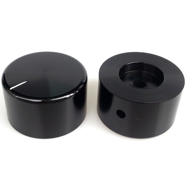 38x22mm Solid Aluminum Potentiometer Knob For Hifi Audio DIY AMP Radio Speaker DAC Turntable Record CD 6.0mm Hole