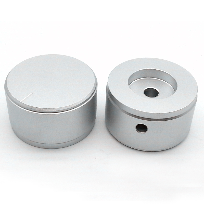 38x22mm Solid Aluminum Potentiometer Knob For Hifi Audio DIY AMP Radio Speaker DAC Turntable Record CD 6.0mm Hole