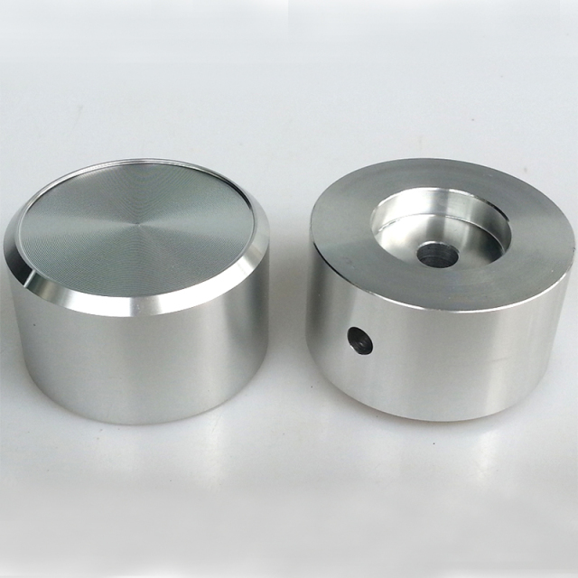 38x22mm Solid Aluminum Potentiometer Knob For Hifi Audio DIY AMP Radio Speaker DAC Turntable Record CD 6.0mm Hole