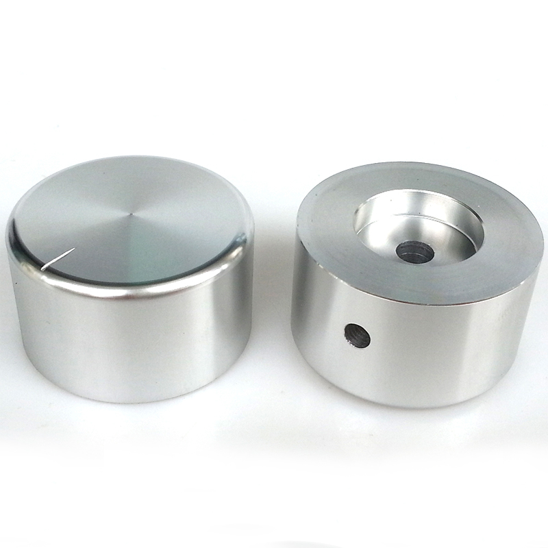 38x22mm Solid Aluminum Potentiometer Knob For Hifi Audio DIY AMP Radio Speaker DAC Turntable Record CD 6.0mm Hole