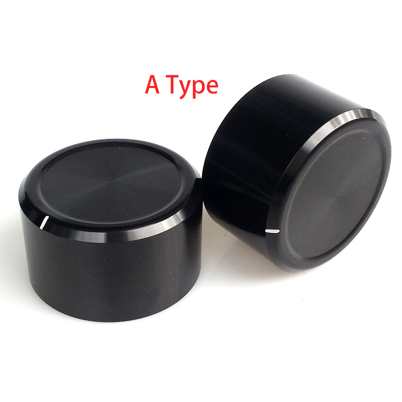 38x22mm Solid Aluminum Potentiometer Knob For Hifi Audio DIY AMP Radio Speaker DAC Turntable Record CD 6.0mm Hole