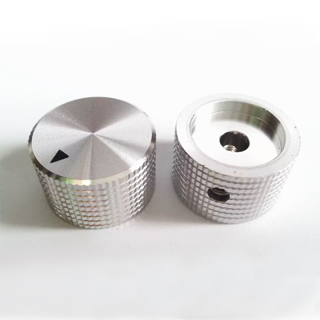 25x15.5mm Solid Aluminum Potentiometer Knob For Hifi Audio DIY AMP Radio Speaker DAC Turntable Record CD 6.0mm Hole